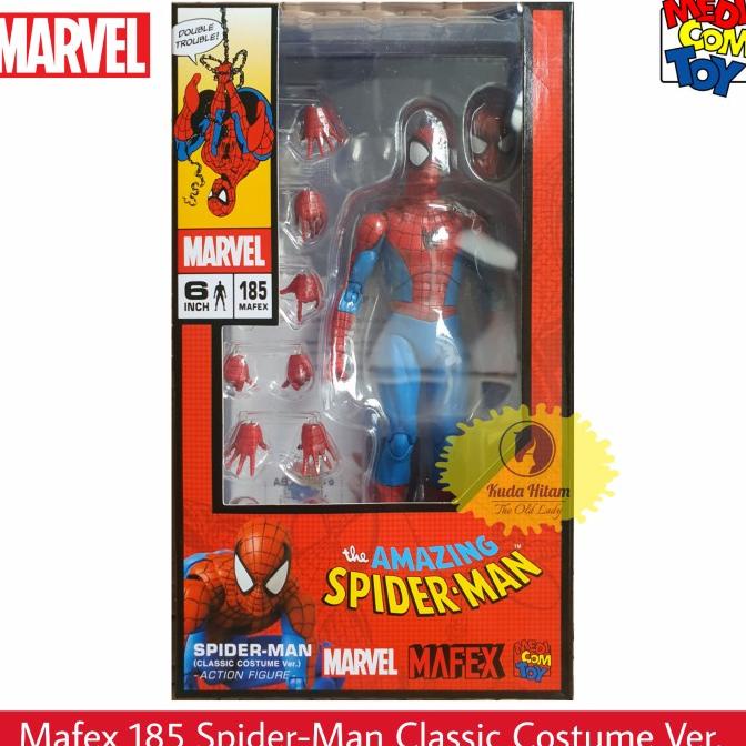 Mafex 185 the Amazing Spider-Man Classic Costume Version Spiderman