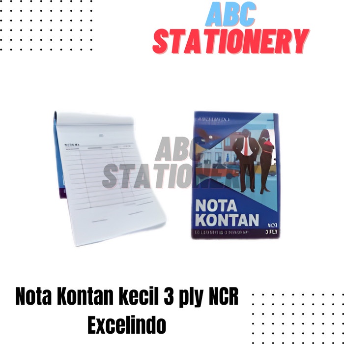 

Nota Kontan Kecil 3 Ply Ncr Excelindo (Kelipatan 10 Buku)