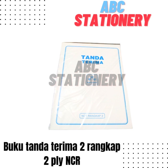 

Terlaris Buku Tanda Terima 2 Rangkap / 2 Ply Ncr ( Kelipatan 10 Buku )