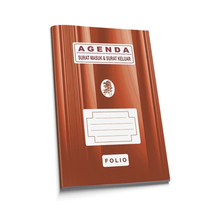 

Terlaris Bamboo Buku Agenda Surat Keluar & Masuk Folio [5 Bk]