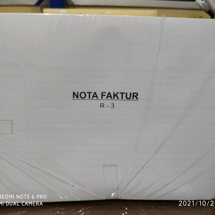 

Terlaris Nota Faktur Rangkap 3 Besar Tanpa Merk ( Kelipatan 10 )