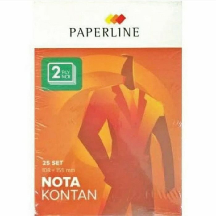 

Terlaris Nota Kontan/Bon Besar 2 Ply 2 Rangkap Paperline ( 1 Pack Isi 10 Buku )