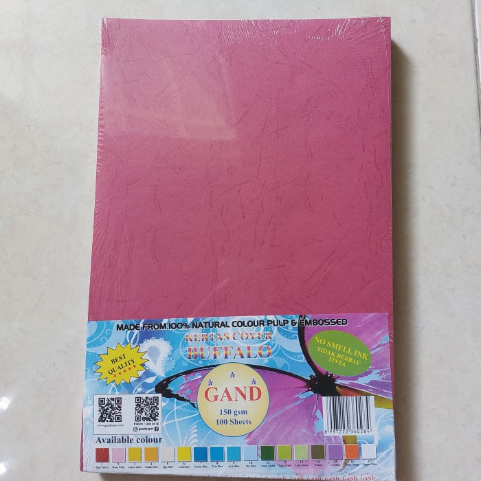 

Terlaris Buffalo Merah Gand 160 Gram Isi 100 Lbr