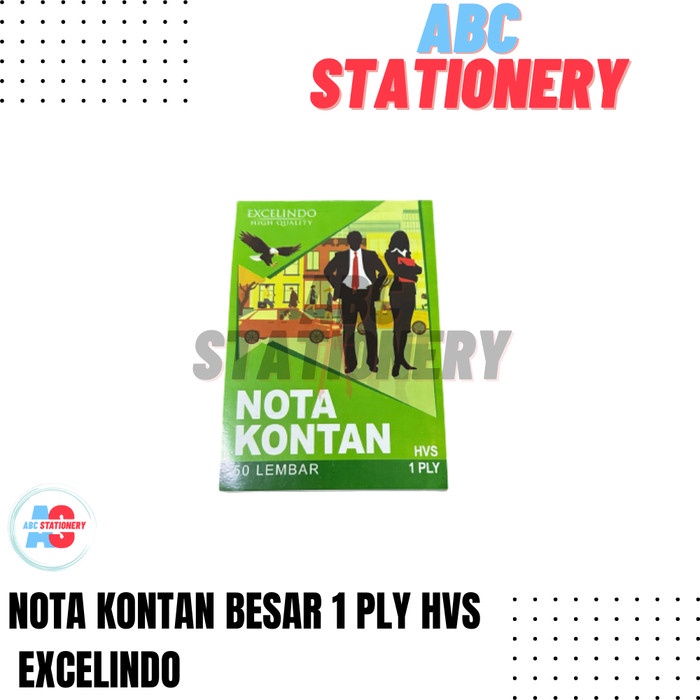 

Terlaris Nota Kontan Besar 1 Ply Hvs Excelindo (Kelipatan 10 Buku)