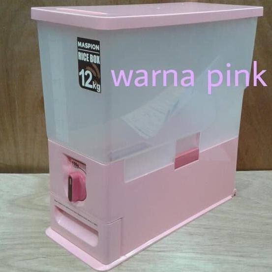 Rice box maspion 12kg wadah beras tempat beras
