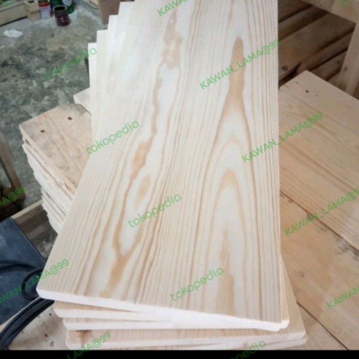 

Terlaris Papan Atau Ambalan Kayu Jati Belanda 80 X 14 X 2 Cm