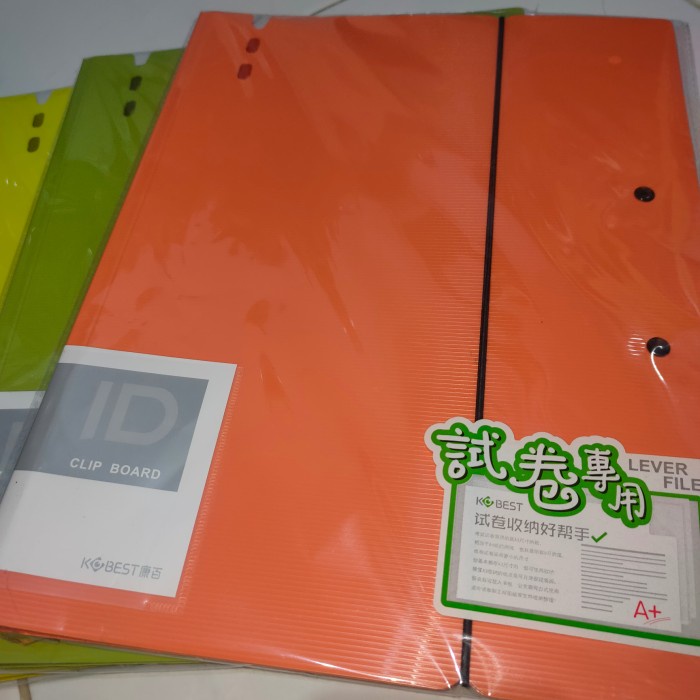 

Terlaris A3 Display Lever File Papan Jalan Dada Folder Berkas Ujian Jepit Map