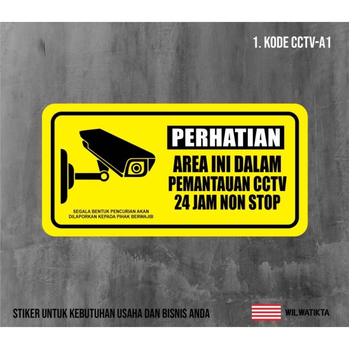 

Terlaris Custom Cctv Sign Bisa Buat Nama Sign Board Acrylic