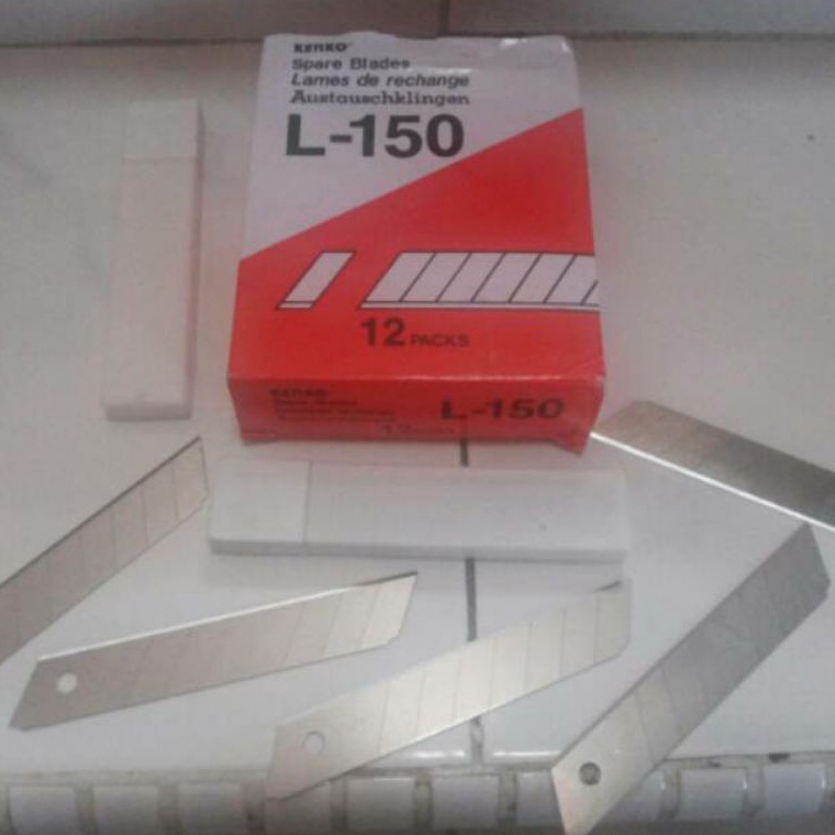 

[GHA] Kenko isi cutter L150( harga tertera 1pack 12 tube) Stock Banyak