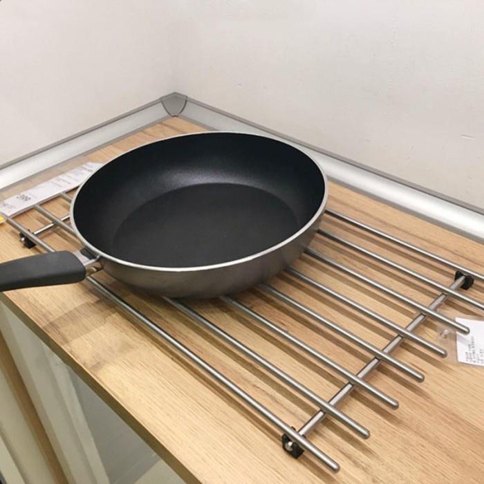 Terlaris [936] Tatakan Besar Stainless Steel Alas Wajan Panci Anti Panas