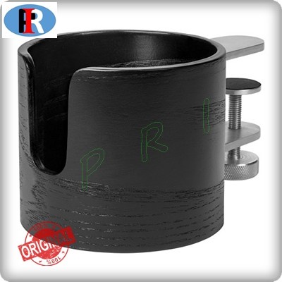 Terlaris Tempat Gelas Cangkir, Mug Holder Model Jepit Meja Hitam Asli Original
