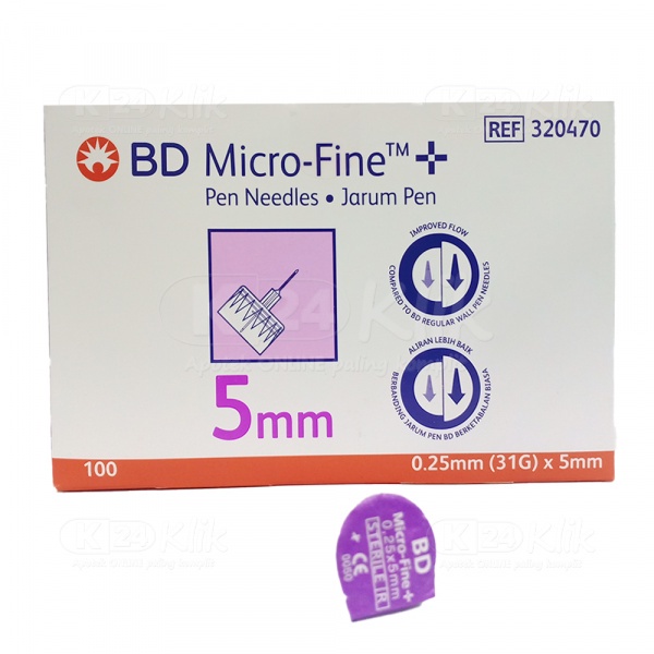 Bd Microfine 31g 0.25x5mm (per Dos)