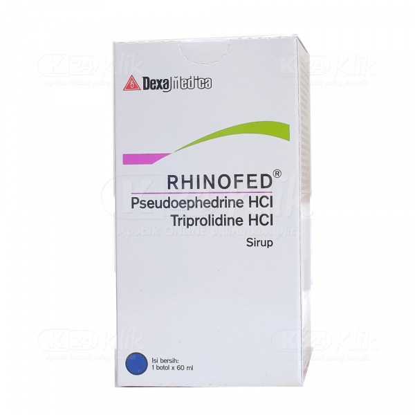 RHINOFED SIRUP 60ML