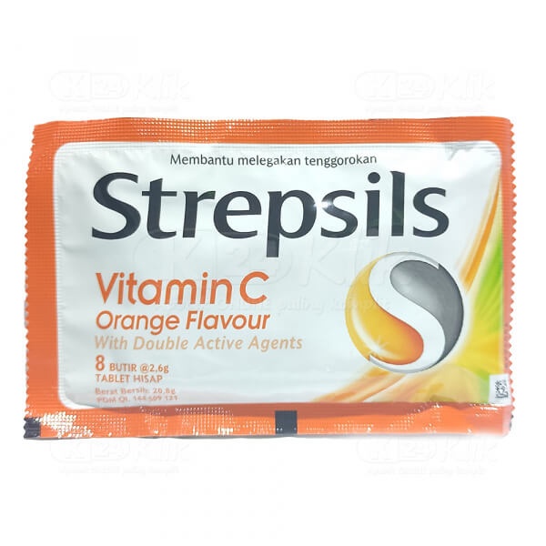 

Strepsil Vit C-100 Sach (per Pcs)