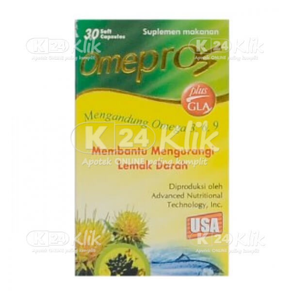 Omepros 30 Tablet – Suplemen Kolesterol & Tekanan Darah