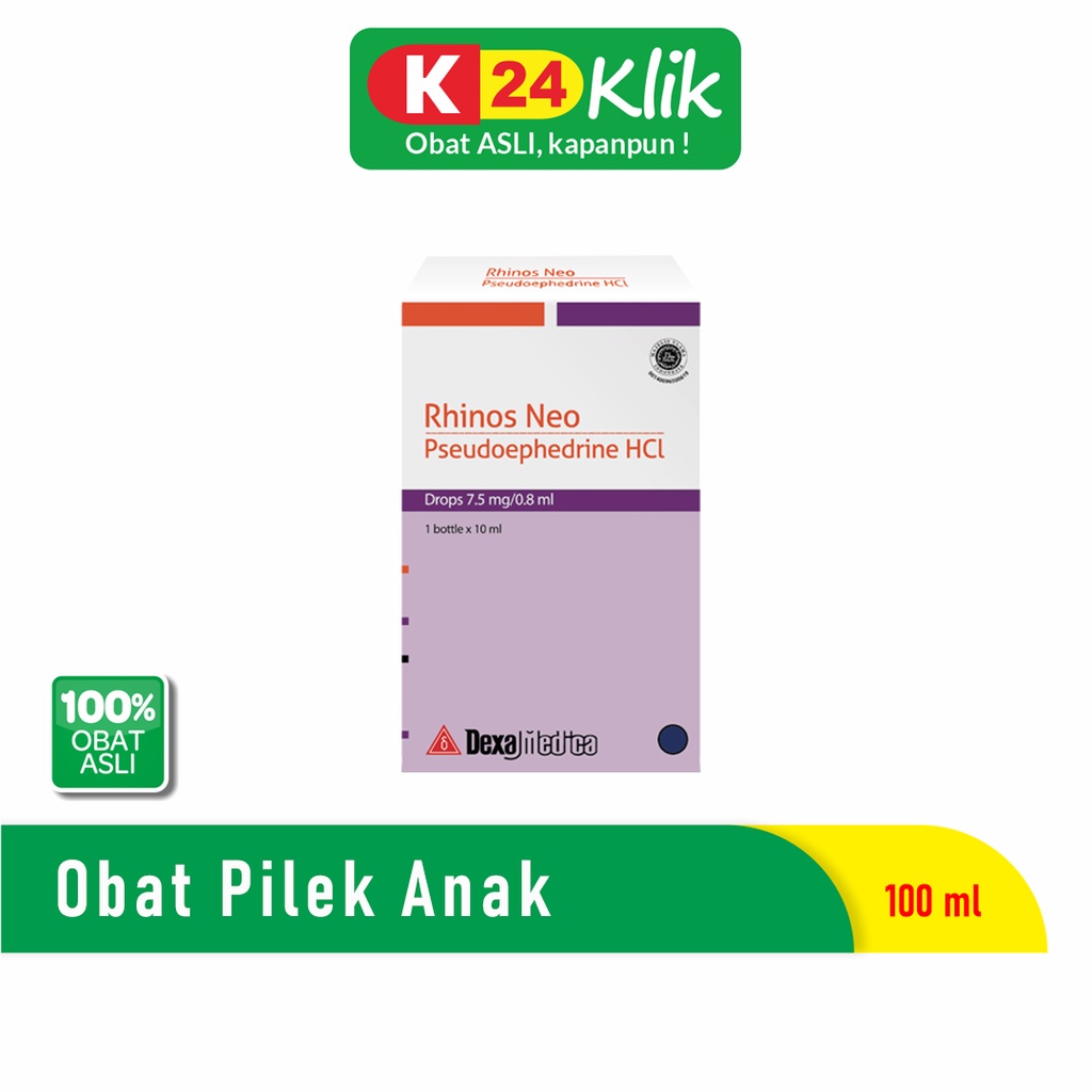 Rhinos Drop / Rhinos Tetes / Obat Pilek Bayi (1 Pcs)