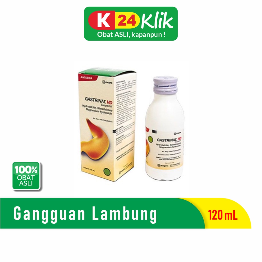 Gastrinal HD Sirup 120Ml / Obat Maag (1 Pcs)