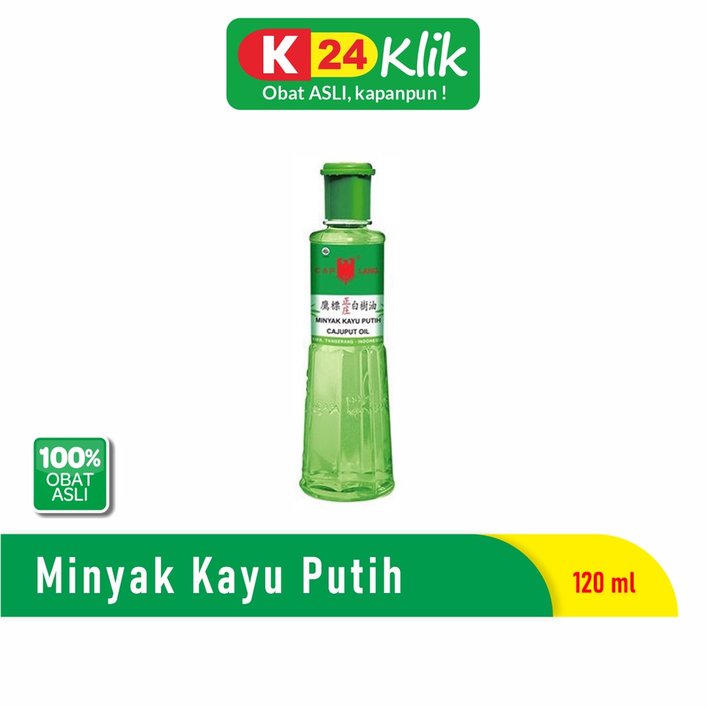Minyak Kayu Putih Lang 120Ml (1 Pcs) / Kayu Putih Cap Lang 120Ml