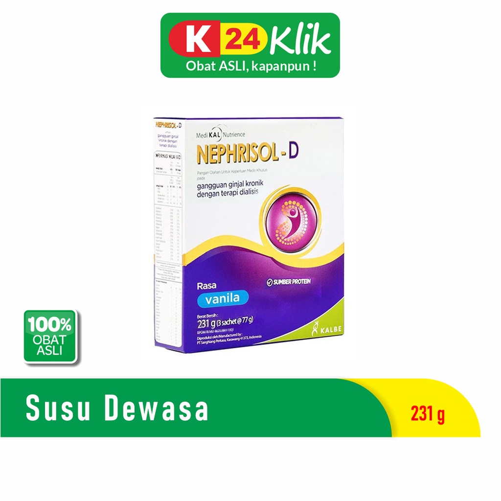 

Nephrisol D Vanila 231G (1 Pcs)