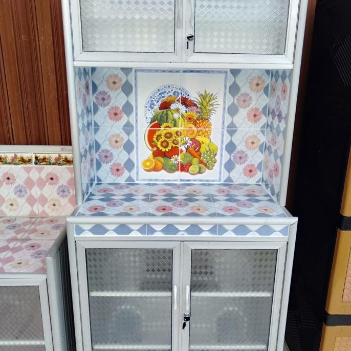 >>>>>] lemari piring 2 pintu aluminium
