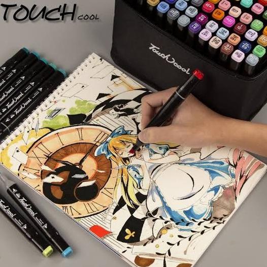 

TouchCool Marker Set 30PCS Spidol Warna Warni Profesional Menggambar