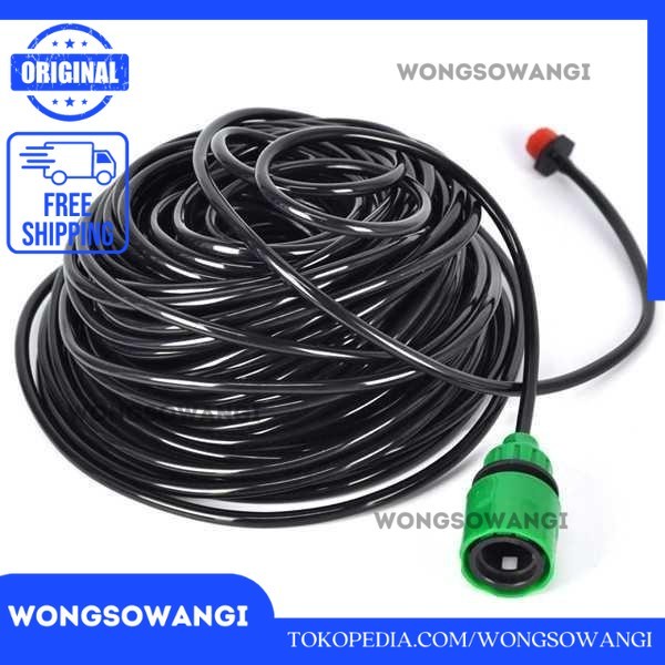 PAKET PERALATAN SET IRIGASI OTOMATIS HIDROPONIK PAKET IRIGASI TETES