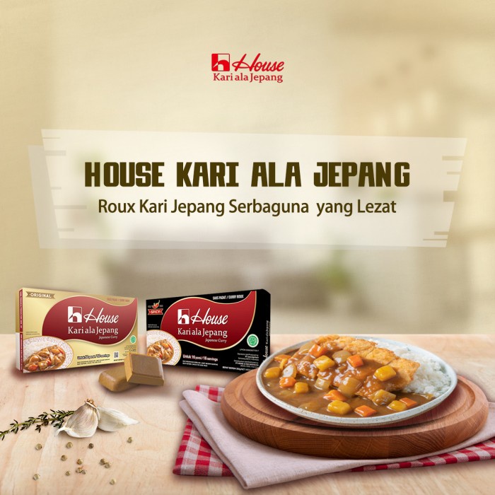 

House Japanese Curry - Kari Ala Jepang Halal 300G