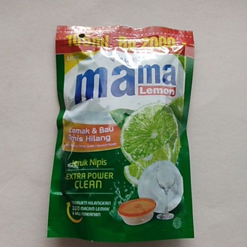 Mama lemon 2000, mama lemon 105ml, pencuci piring mama lemon kecil