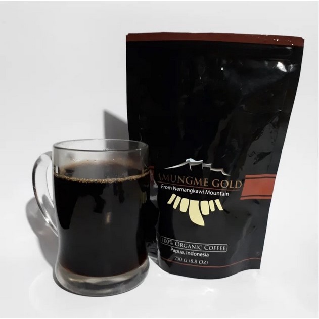 

Mantap Asli!! Kopi Organik Amungme Gold (Asli Papua / Timika / Freeport) Murah