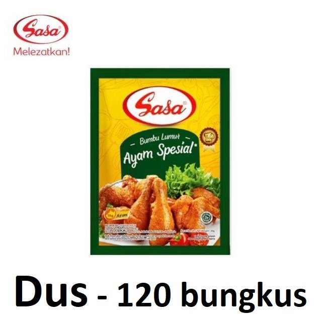 

Bumbu Lumur Ayam Spesial Sasa Dus ( 120 Bungkus )