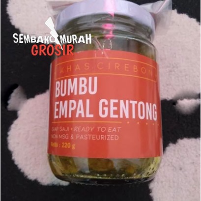 

Bumbu Empal Gentong / Bumbu Empal Gentong Pangestu Khas Cirebon 300Gr