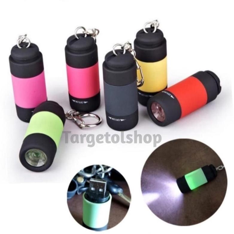 Diskon Mini Torch Senter Cas Mini Senter Led Cas Mini Gantungan Kunci Senter Kecil Terang