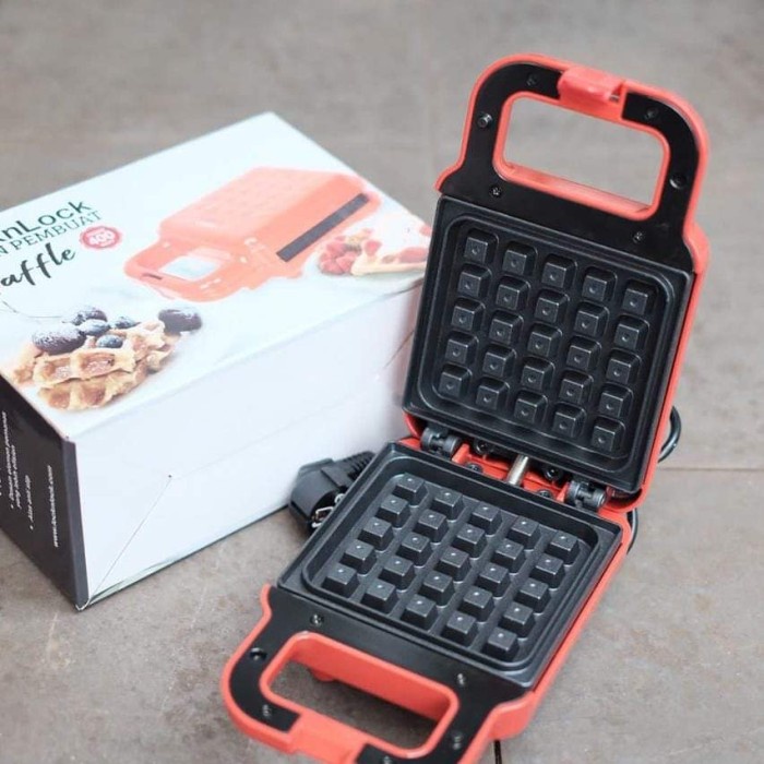 Terlaris Lock N Lock Waffle Maker Lock & Lock Pembuat Waffle Asli Original