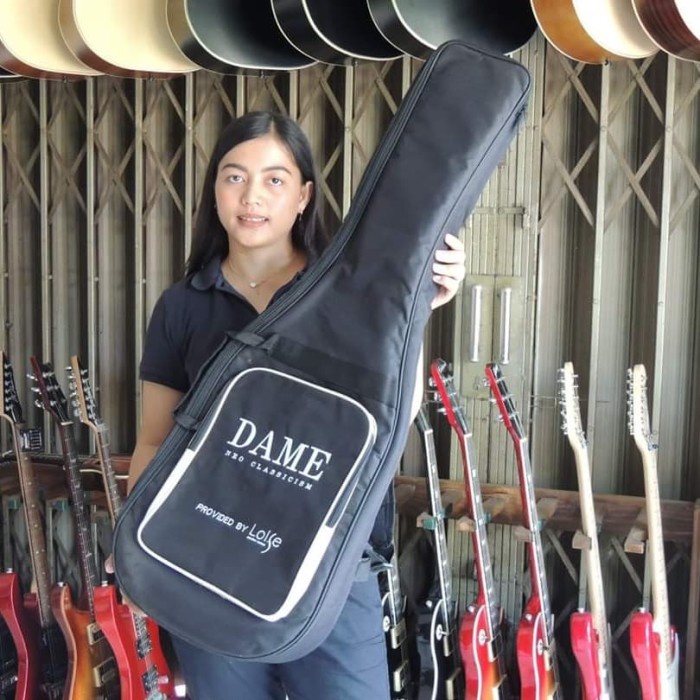 Terlaris Tas Gitar Elektrik Semi Gigbag Dame