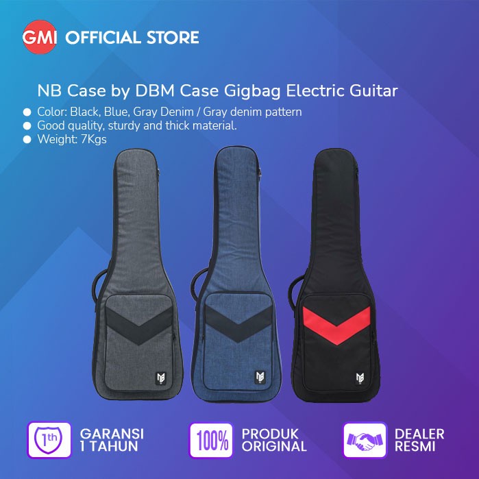 Terlaris Nb Case By Dbm Case Gigbag Electric Guitar