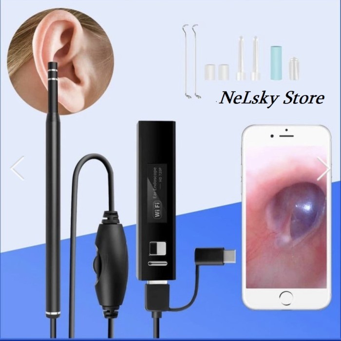 Pembersih Telinga Kamera Original Nelsky Bestseller Pembersih Telinga