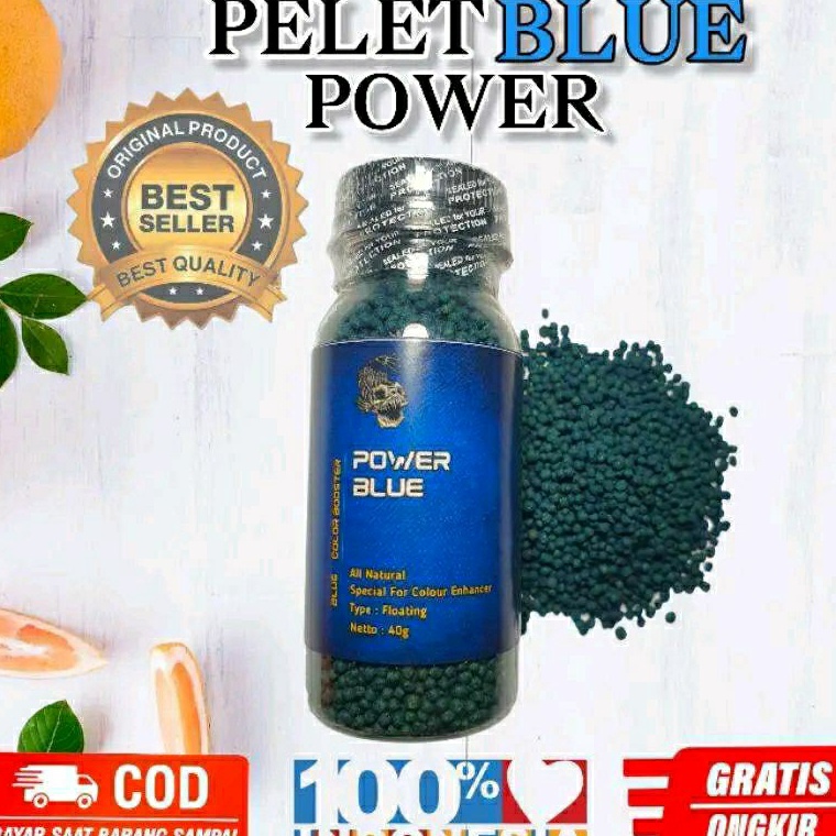 [PROMOZXW4] Pelet blue channa andrao blue pulcrha sterwati barca / pelet premium blue power / pakan 