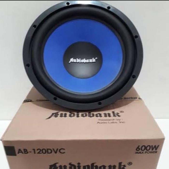 Subwoofer 12inch audiobank double coil populer