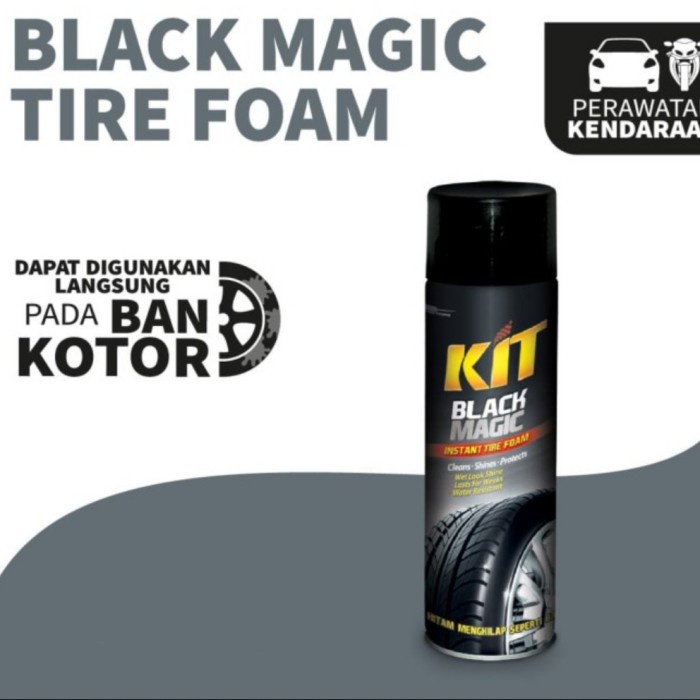 Kit Black Magic Tire Foam (Busa)/Semir Ban Mobil/Motor (400ml) 08454 terbaik