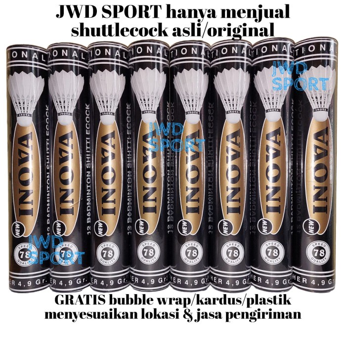 Shuttlecock Inova Hitam