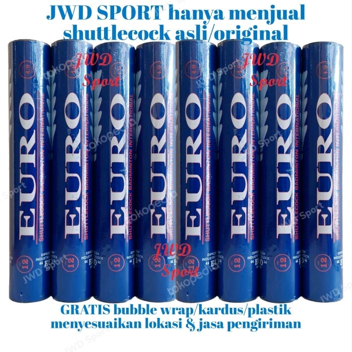 Euro Shuttlecock Biru