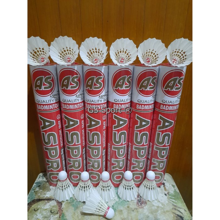 Shuttlecock Aspro Merah
