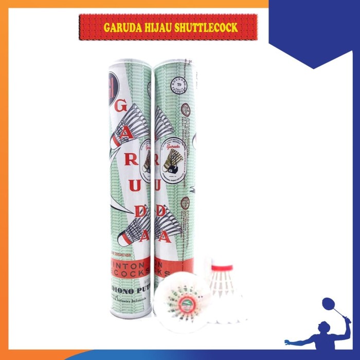 Shuttlecock Garuda Hijau Budiono Original