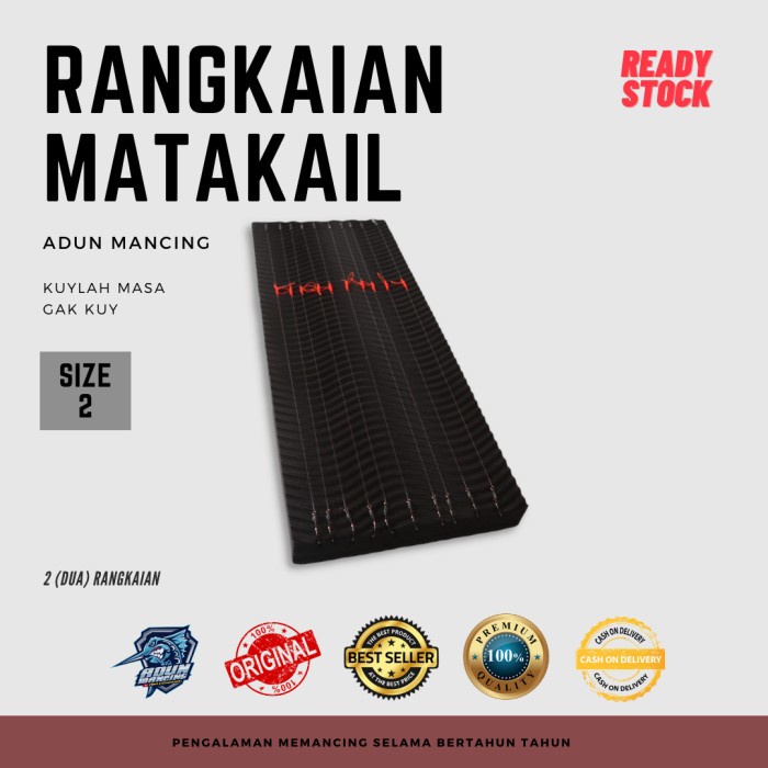 Bestseller Rangkaian Mata Kail No.2 Cabang 2