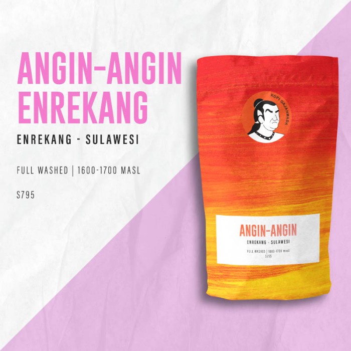 

Menakjubkan Kopi Arabika Specialty Angin Enrekang Full Washed 200Gr (Biji/Bubuk) Terbatas