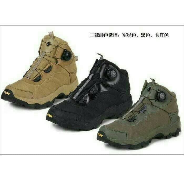 Terlaris Sepatu Esdy Putar Army Boots Tactical
