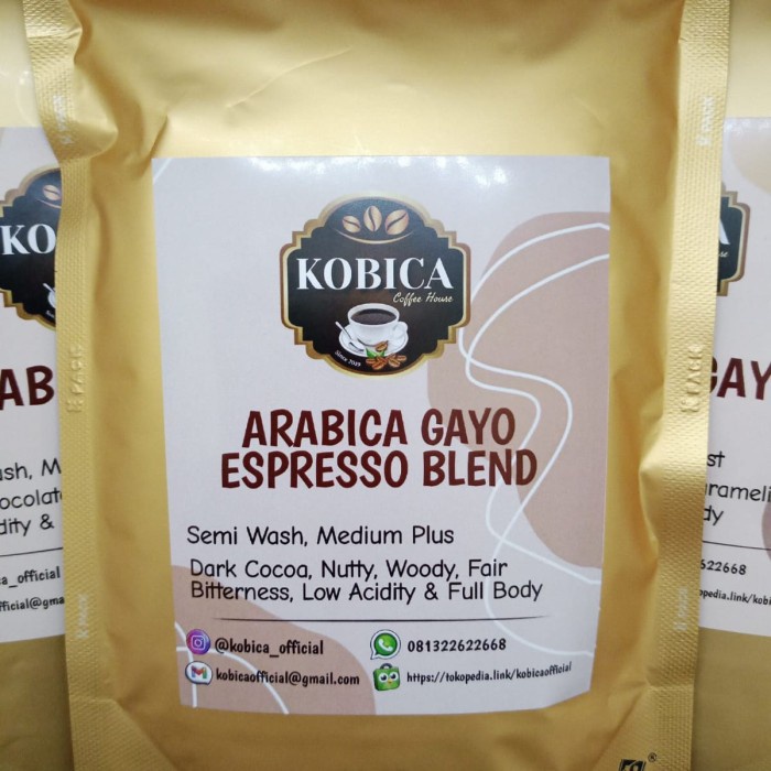 

Murah Arabica Gayo Espresso Blend @100 Gram Murah
