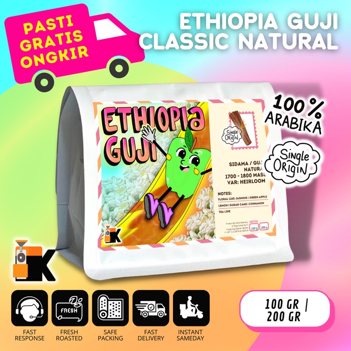 

Produk Unggulan Kopi Arabika Ethiopia Guji Classic Natural Terlaris