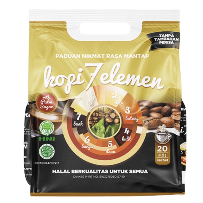 

Berkualitas Kopi 7 Elemen Premium (Sevel Premi) - 10 Sachets X 21 Gr Diskon