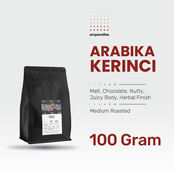 

Gilaa!!! Kopi Arabika Kerinci Kayu Aro Sumatra Arabica Coffee Bean Coffe 100 Gr Terlaris